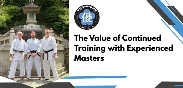Sensei Sam Seigers training with senior instructors